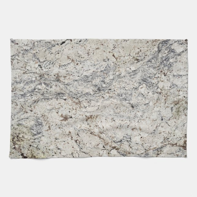 Marble Stone Pattern Kitchen Towel (Horizontal)