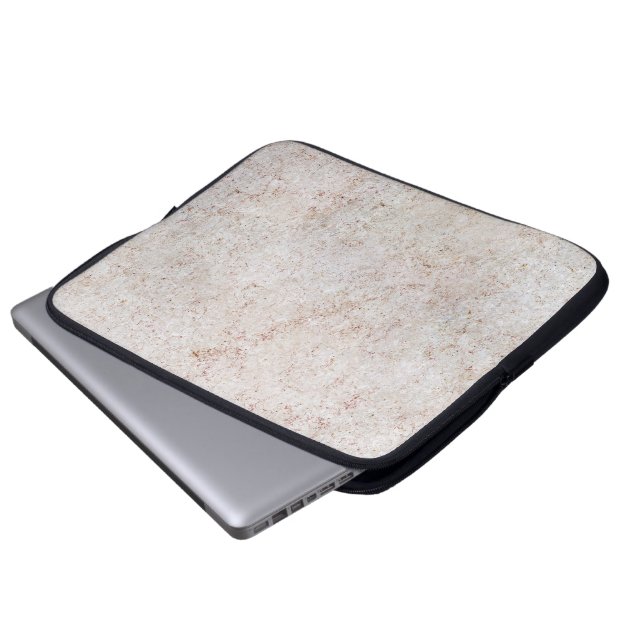 Marble Stone Pattern Laptop Sleeve (Front Bottom)