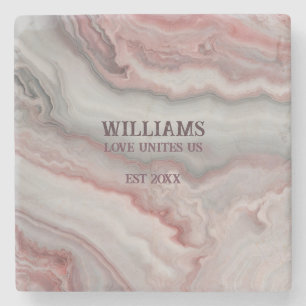 Marble Stone Personalized Coaster