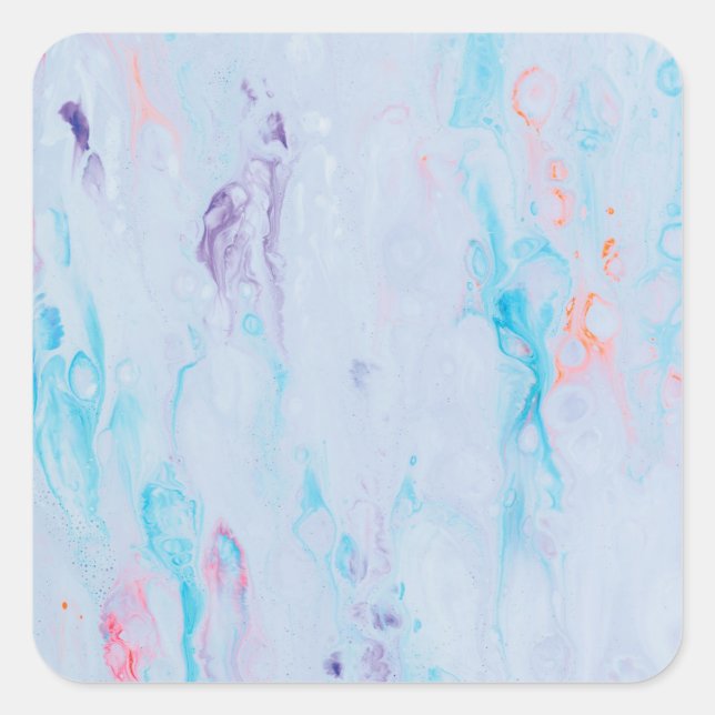 Marble Stone Square Stickers (Front)