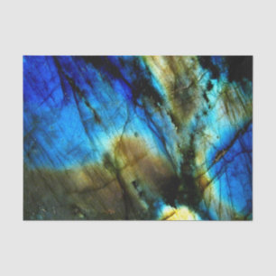marble stone teal turquoise indigo blue agate tissue paper