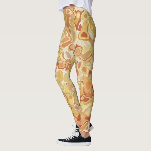 Marble Style  Leggings (Left)