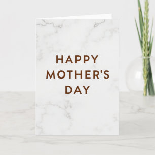 Marble Sweet Mothers Day Card