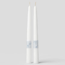 Marble Taper Candles