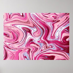 Marble texture background. Liquid marble texture a Poster