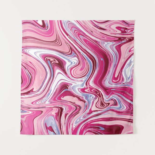 Marble texture background. Liquid marble texture a Tapestry (Front)