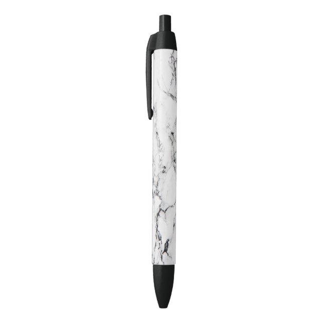 Marble texture black ink pen (Top (Vertical))