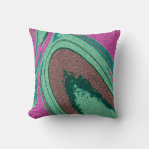 Marble Texture Colorful Cushion