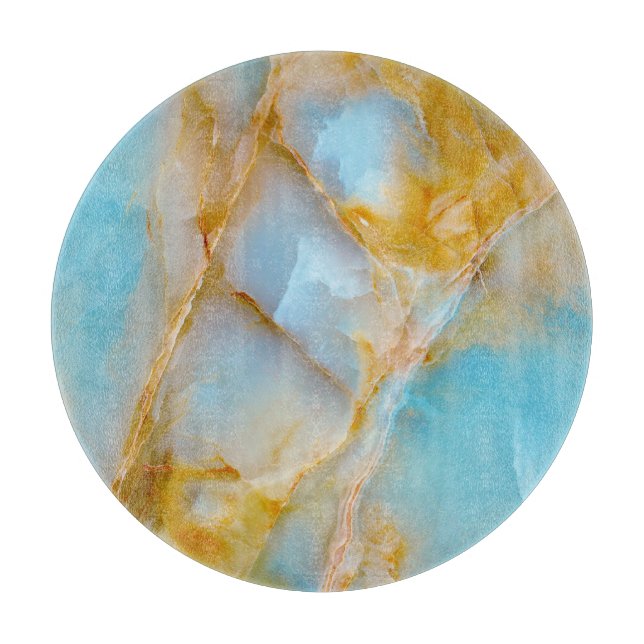 Marble texture, colourful onyx interior. cutting board (Front)