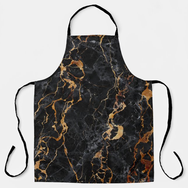 Marble Texture: Elegant Stone Surface. Apron (Front)