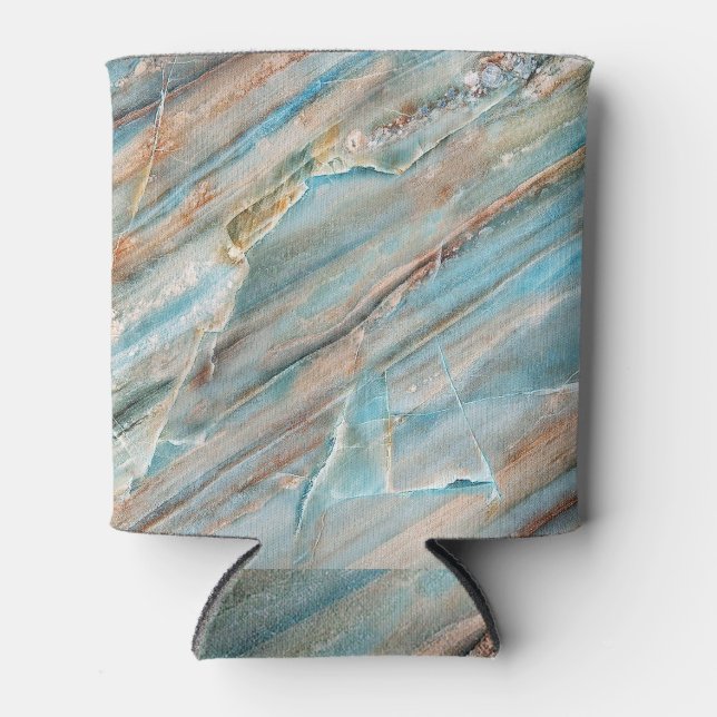 Marble texture: high-resolution print design can cooler (Front)