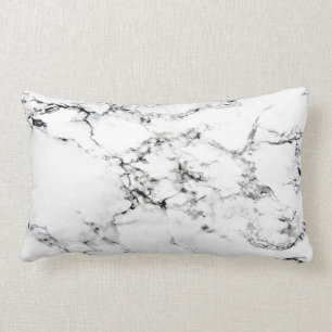 Marble texture lumbar cushion