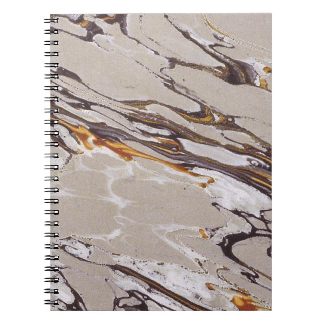  Marble Texture Natural Notebook (Front)
