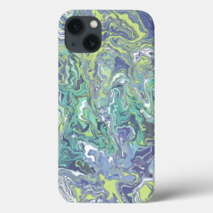 Marble Texture Pattern Cute iPhone 13 Case