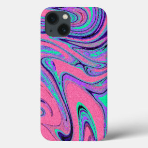 Marble Texture Pattern Cute iPhone 13 Case