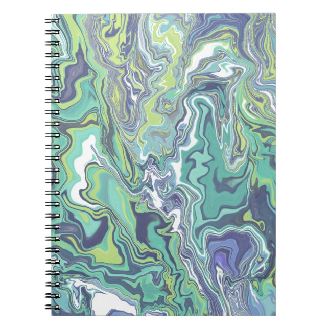 Marble Texture Pattern Cute   Notebook (Front)