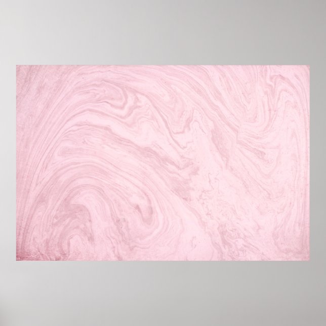 Marble texture pink lavender poster (Front)