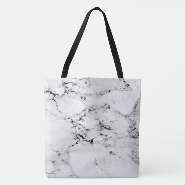 Marble texture tote bag (Front)