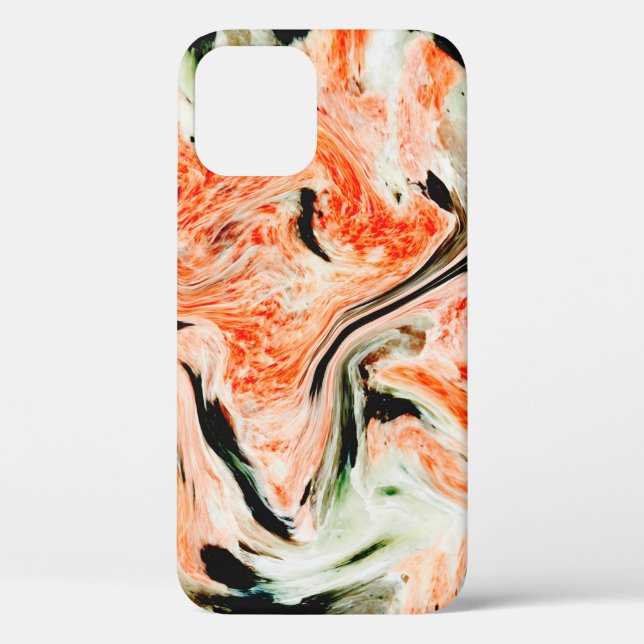 Marble texture white pattern Case-Mate iPhone case (Back)