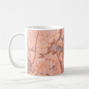 Marble texture white pattern coffee mug