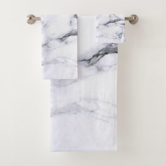 Marble Towel Set (Insitu)
