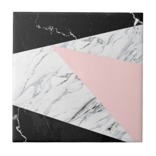 Marble Triangles Ceramic Tile