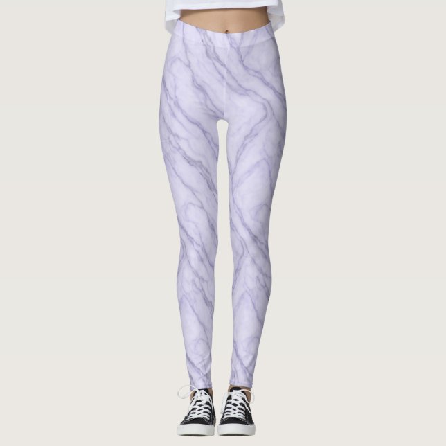 Marble Veins Leggings (Front)