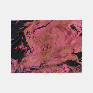 Marble , watercolor fleece blanket
