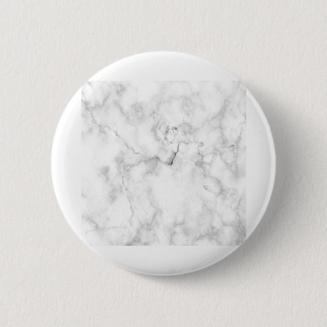 Marble White Background Pattern Tile 6 Cm Round Badge (Front)