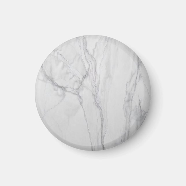 Marble White Magnet (Front)