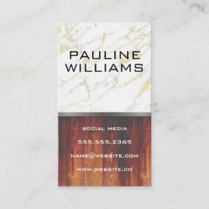 Marble Wood Boards Business Card