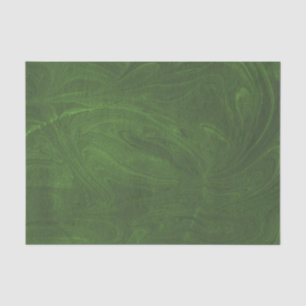 Marbled Abstract Design   Dark Green Tissue Paper