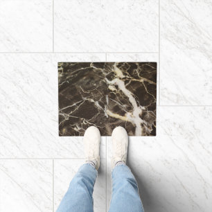 Marbled-Abstract Expressionism by Shirley Taylor Doormat