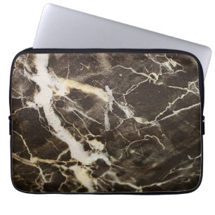 Marbled-Abstract Expressionism by Shirley Taylor Laptop Sleeve