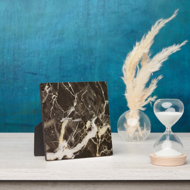 Marbled-Abstract Expressionism by Shirley Taylor Plaque (Insitu)