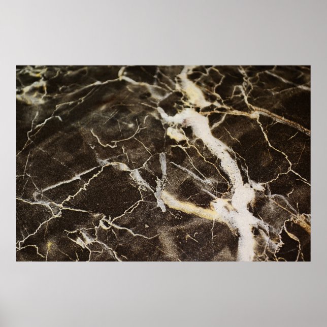 Marbled-Abstract Expressionism by Shirley Taylor Poster (Front)