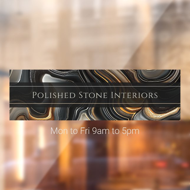 Marbled Black Agate  (Sheet 2)