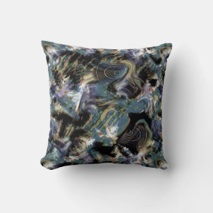 Marbled fish cushion