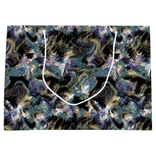 Marbled fish large gift bag (Front)