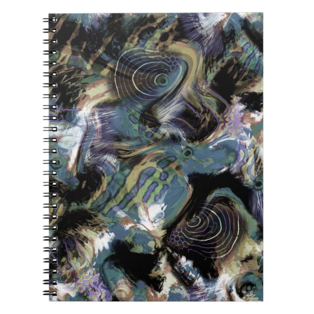 Marbled fish notebook (Front)