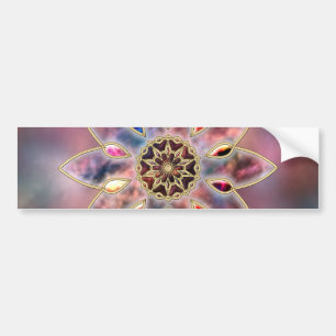 Marbled Galaxies Bumper Sticker