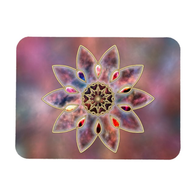 Marbled Galaxies Flexible Magnet (Horizontal)