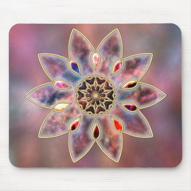 Marbled Galaxies Mousepad (Front)