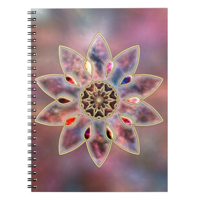 Marbled Galaxies Notebook (Front)