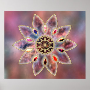 Marbled Galaxies Print