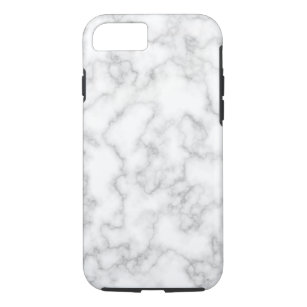 Marbled Grey White Marble Stone Pattern Background Case-Mate iPhone Case