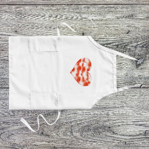Marbled Heart Long Apron