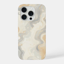 Marbled Milk Swirls Luxury Abstract Stone [