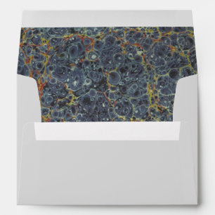 Marbled Paper Envelope