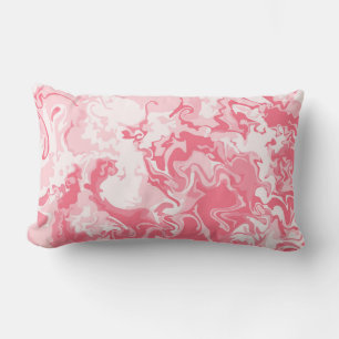 Marbled Pink Lumbar Cushion